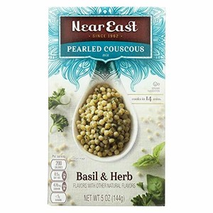 Near East Basil and Herb Pearled Couscous Mix 5 Ounce - 12 ...