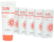 FOOD A HOLIC/Multi Sun Cream SPF50 PA 70ml X 5EA/Whitening,Anti-wrinkle/KOREA