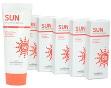 FOOD A HOLIC/Multi Sun Cream SPF50 PA+++ 70ml X 5EA/Whitening,Anti-wrinkle/KOREA