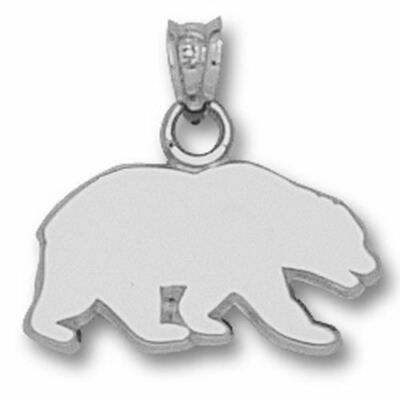 University of California BERKELEY BÄR Silber Anhänger