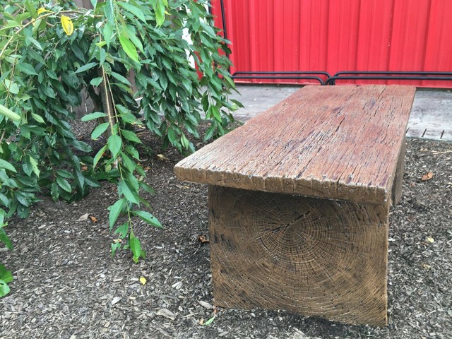Barnwood Plank Bench Precast Concrete Mold Set 4 Ft For Sale Online