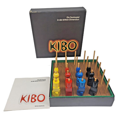 KIBO Ein Denkspiel in der dritten Dimension Gesellschaftsspiel VOLLSTÄNDIG OVP
