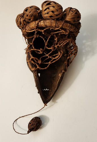 Salampasu Maske aus der Demokratischen Republik Kongo. - Bild 3 von 5