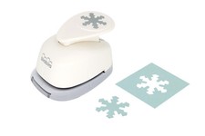 Bira Craft 1 inch Snowflake Lever Action Craft Punch, Christmas Punch