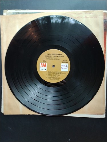 IKE and TINA TURNER ~ River Deep Mountain Wide, 1969 Phil Spector SP-4178 G+ - Picture 8 of 14