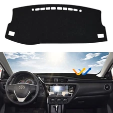 JJMY For Toyota Corolla 2014-2018 Non slip Dash Mat Dashboard Cover Sunsahde