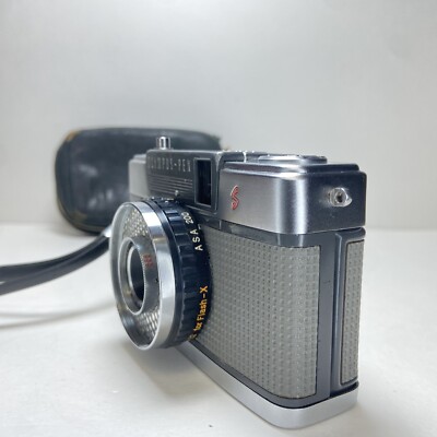 【完動品】OLYMPUS PEN EE-S D.Zuiko 30mm f2.8 Olympus PEN EES 35mm Half Frame Camera Zuiko 30mm f2.8 w/case From
