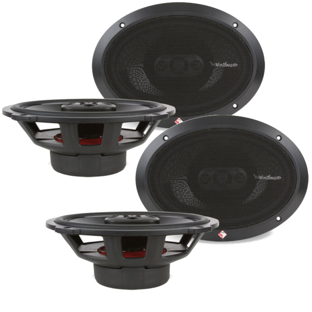 2 пары Автомобильные коаксиальные колонки Rockford Fosgate Punch P1694 мощностью 300 Вт 6x9 2 пары 3759000₽