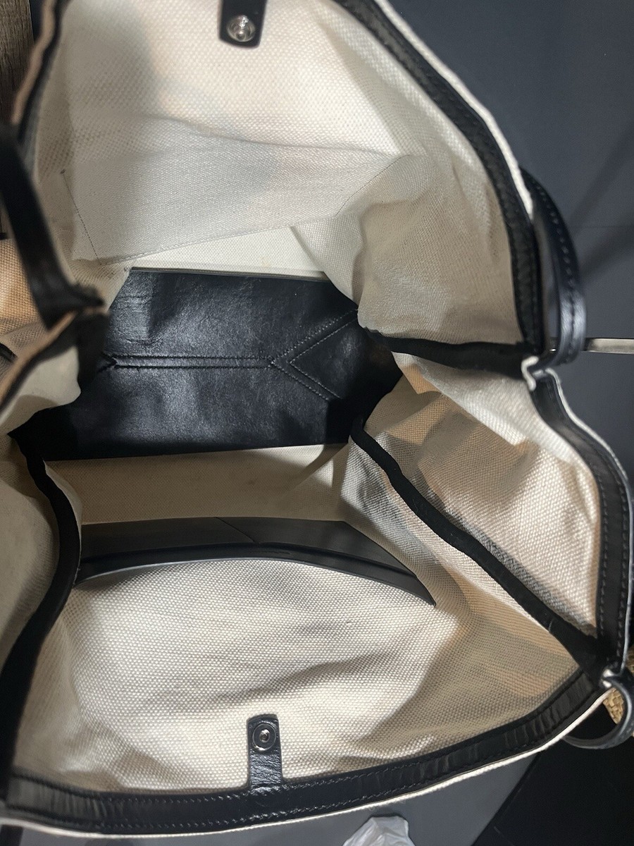 Jil Sander Tote Bag Canvas /Leather Hand/Shoulder Bag | eBay Jil Sander Tote Bag Canvas /Leather Hand/Shoulder Bag | eBay