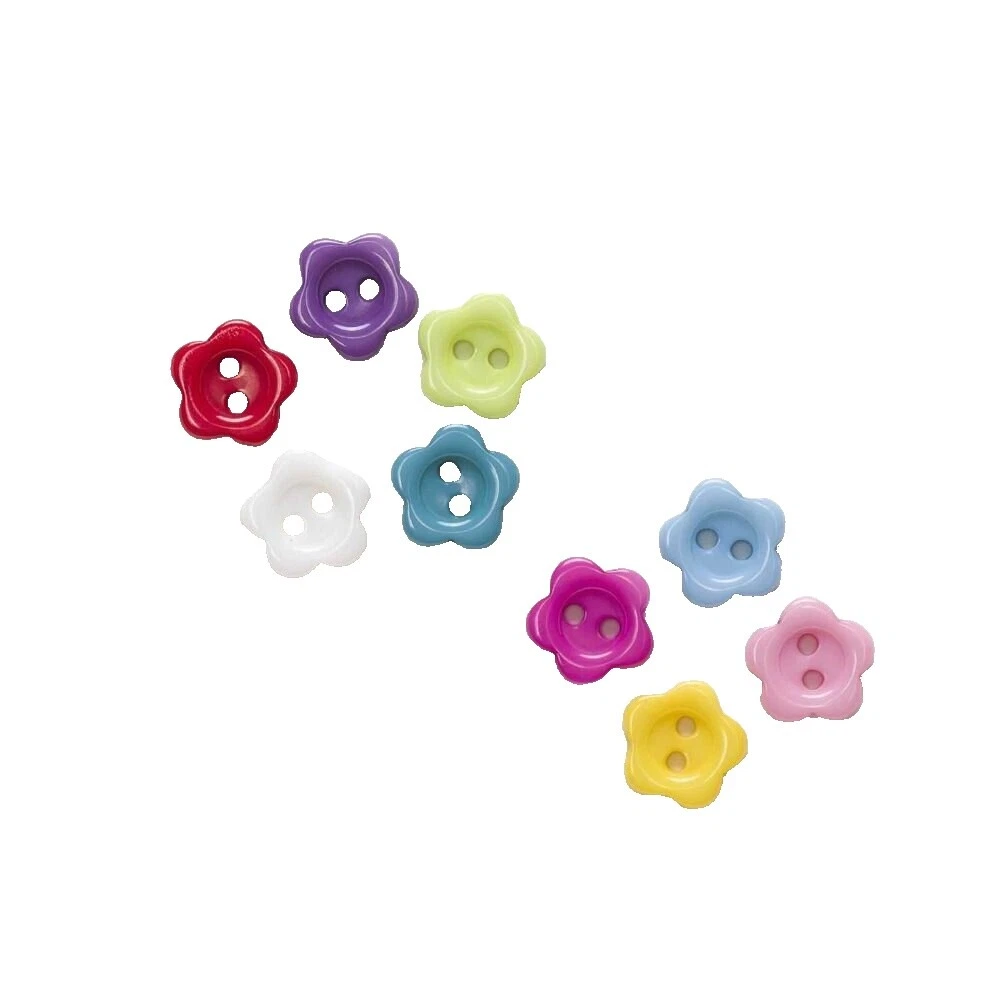 Resin Flower Jackets & Coats Sewing Buttons