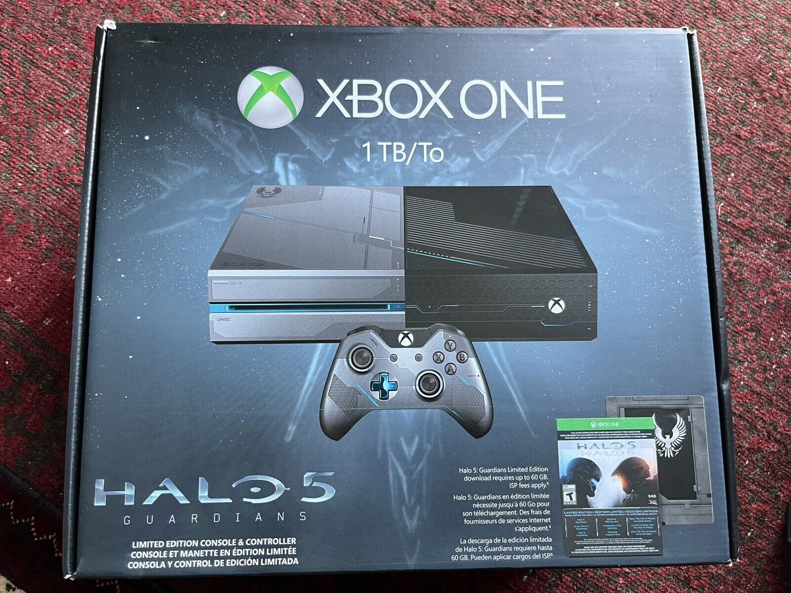 Microsoft Xbox One Halo 5: Guardians Limited Edition 1TB Black & Silver  Console for sale online