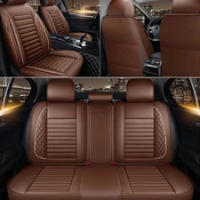 Leather Car 5 Seat Cover Full Set 360° Protector Pad For Nissan Altima 2007-2014