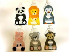 Squooshi Filling Station Baby Food Pouch Maker with 14 3.4 oz Reusable Pouches