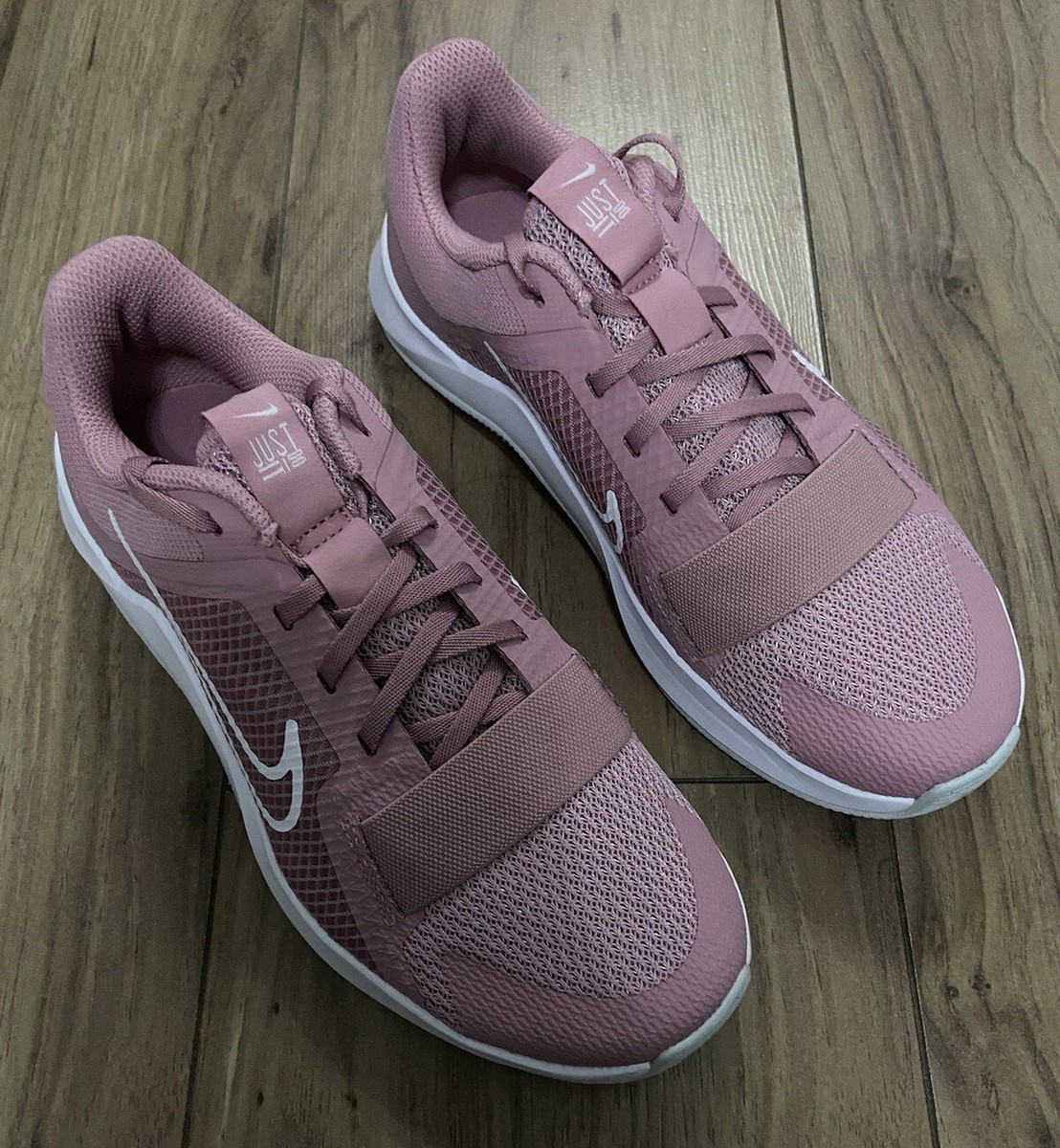 Nike MC Trainer Women’s Pink Workout Gym Shoes Trainers Size UK