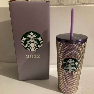 Starbucks 2022 Holiday Stainless Steel Cold Cup Tumbler Rhinestone 473ml  New | eBay