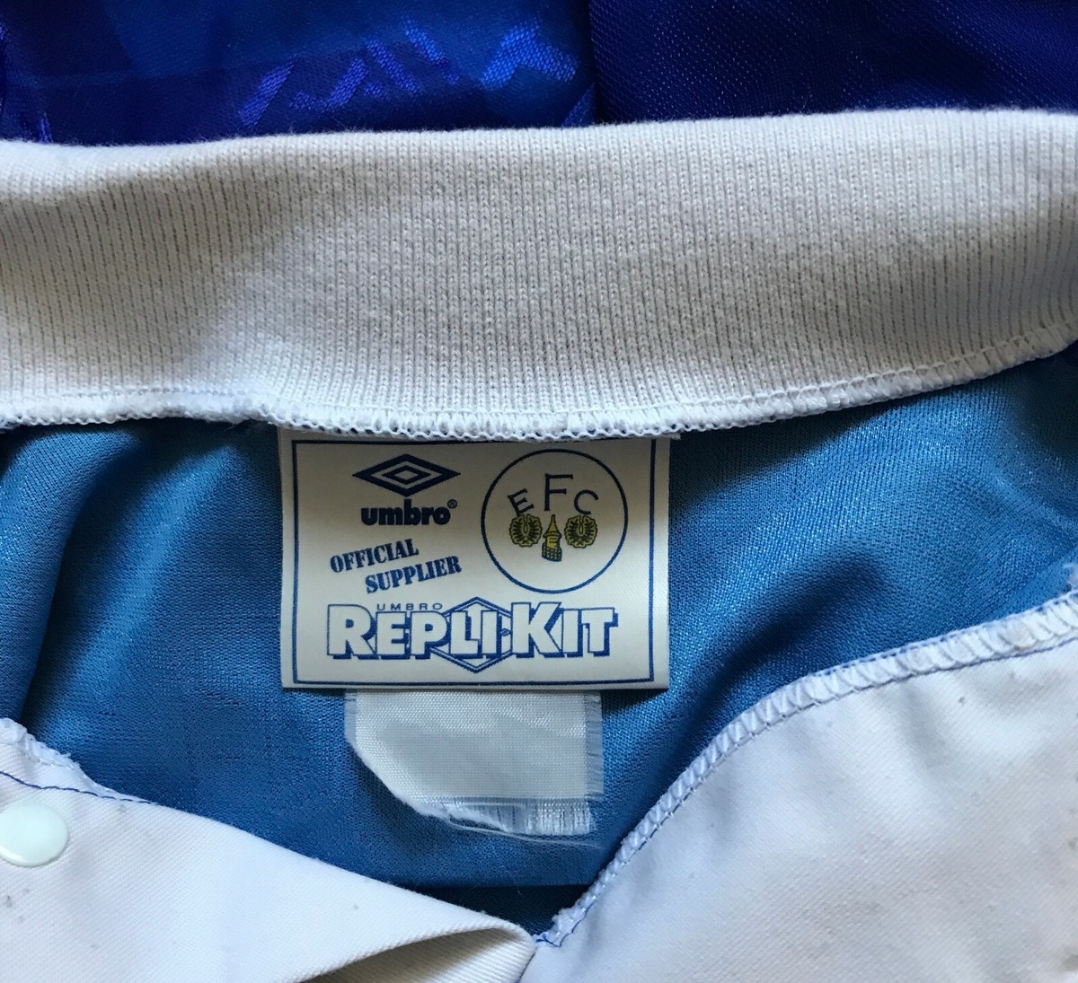 Everton 1991 - 1993 Home football shirt jersey Umbro | eBay