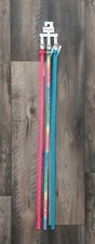 New 3-pack Narrow Belts -Cat  Jack - Girl's Large -Pink, Glitter Rainbow, Blue
