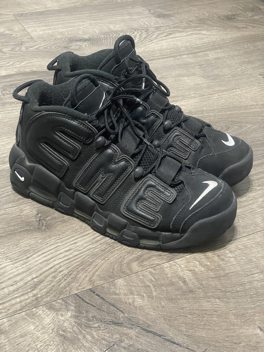 NIKE SUPREME AIR MAX MORE UPTEMPO 黒 28.5 Supreme X Air More Uptempo 'Black' - Nike - 902290 001