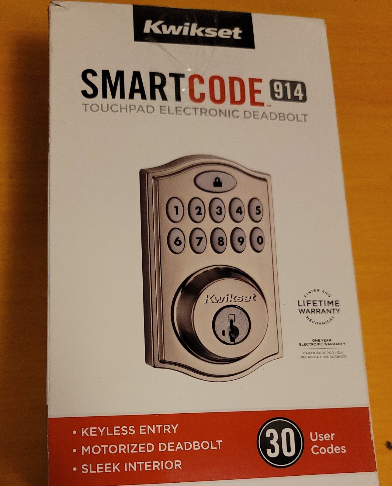 Support Information for Satin Nickel 914 SmartCode Traditional