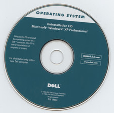 Dell Microsoft Windows XP Operating System Driver PC Software 1R594