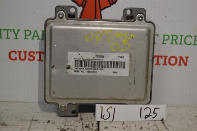 2005 Chevrolet Equinox Engine Computer Unit ECU 12591279 Module 125-1S1