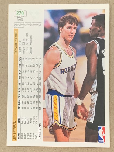 1991-92 UPPER DECK BASKETBALL-CHOOSE FROM DROPDOWN LIST-VGOOD-SINGLE-251- - Picture 17 of 131