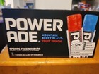 Powerade sports freezer bars, 10 pops B– vitamins + electrolytes freeze  (4) box