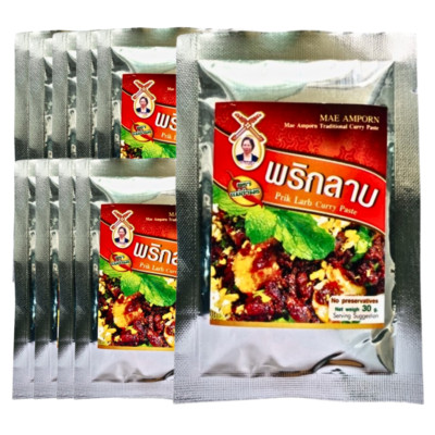 Seasoning Spices Larb Powder Herb Traditional Spicy Cooking Northern Food 30gx10