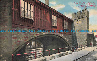 R672398 Tower of London. Das Verrätertor. Valentinstag Serie. 1904