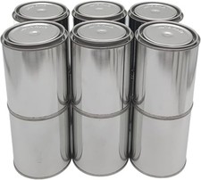 Pint Size Unlined Can, Empty Metal Pint Size Paint Cans with Lids for DIY and...