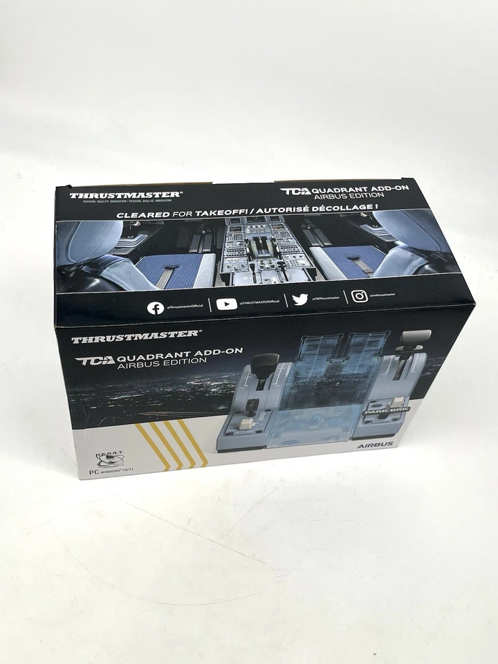 Thrustmaster TCA Quadrant Add-On Airbus Edition - Add on for TCA Quadrant - for - Image 2 of 4