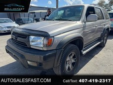 2001 Toyota 4Runner SR5 4X4 4DR SPORT UTILITY