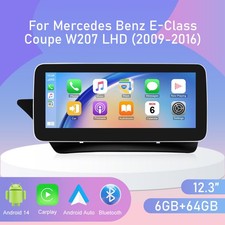 Mercedes W207 C207 A207 12.3" 6+64GB CarPlay Navi Radio System Stereo Auto Mercedes W207 C207 A207 12.3" 6+64GB CarPlay Navi Radio System Stereo Auto