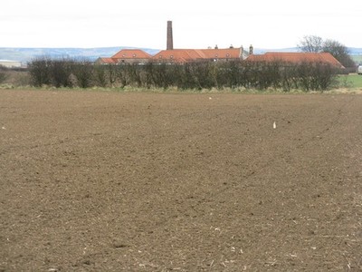Foto A3 West Fenton von Muirfield Road Gullane eine große Farm steading c c2012