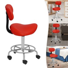 Rollhocker Sattelhocker Arbeitshocker 150kg Höhenverstellbar 360° Drehbar