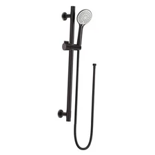 Shower Slide Bar Handheld Shower Head with Hose, 5-Function Hand Shower ORB