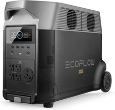 EF ECOFLOW Portable Power Station 3600Wh DELTA Pro, 120V AC 120V/3600Wh 