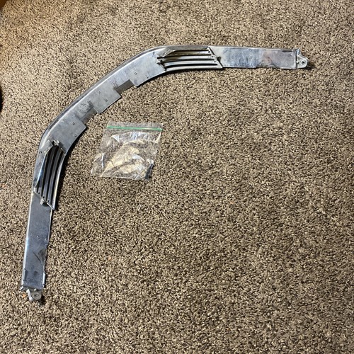 88-00 Honda Goldwing GL1500SE lower Windshield Trim Panel Chrome OEM USED - Bild 2 von 2