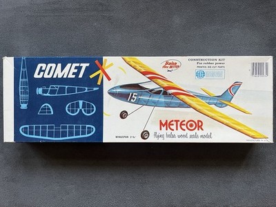 Vintage Comet Meteor Balsa Kit #3409 - 21 3/8  Wing Span