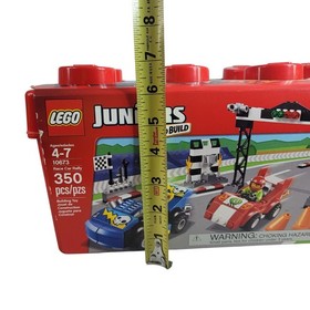 LEGO Juniors Easy to Build Race Car Rally 10673 Ages 4-7 350 Pieces NEW SEALED