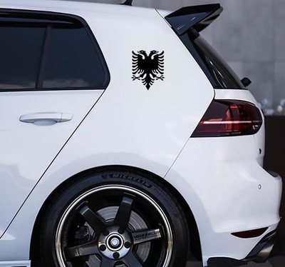 Albanien Symbol, Adler, Eagle, Sticker, Vinyl Aufkleber