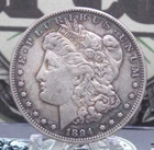 1894 "P" Morgan SILVER Dollar **PHILADELPHIA** Mint $1 #EC2 ECC&C, Inc.