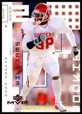 Roy Williams Oklahoma Sooners/COWBOYS 2002 Upper Deck MVP CARD# 278