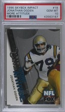 1996 Skybox Impact Same Game More Attitude Jonathan Ogden PSA 10 GEM MT HOF 06yj