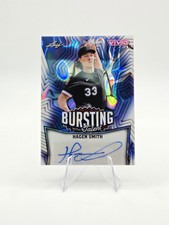 Hagen Smith 2025 Leaf Vivid Bursting With Talent Auto Lava Blue SP #/6
