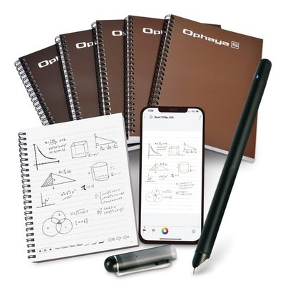 Sync Smart Pen and A5 Notebook(5-Pack) for Note Taking| Gifts for Adults Wome...