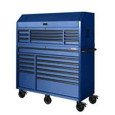 56 in. W x 22 in. D Heavy Duty 23-Drawer Combination Rolling Tool Chest and To
