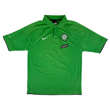 CELTIC FC 2004/05 Nike Polo Football Shirt M Scotland Vintage Soccer Jersey