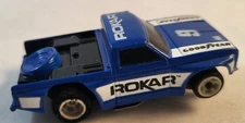 BLUE ROKAR TRUCK Slot Car