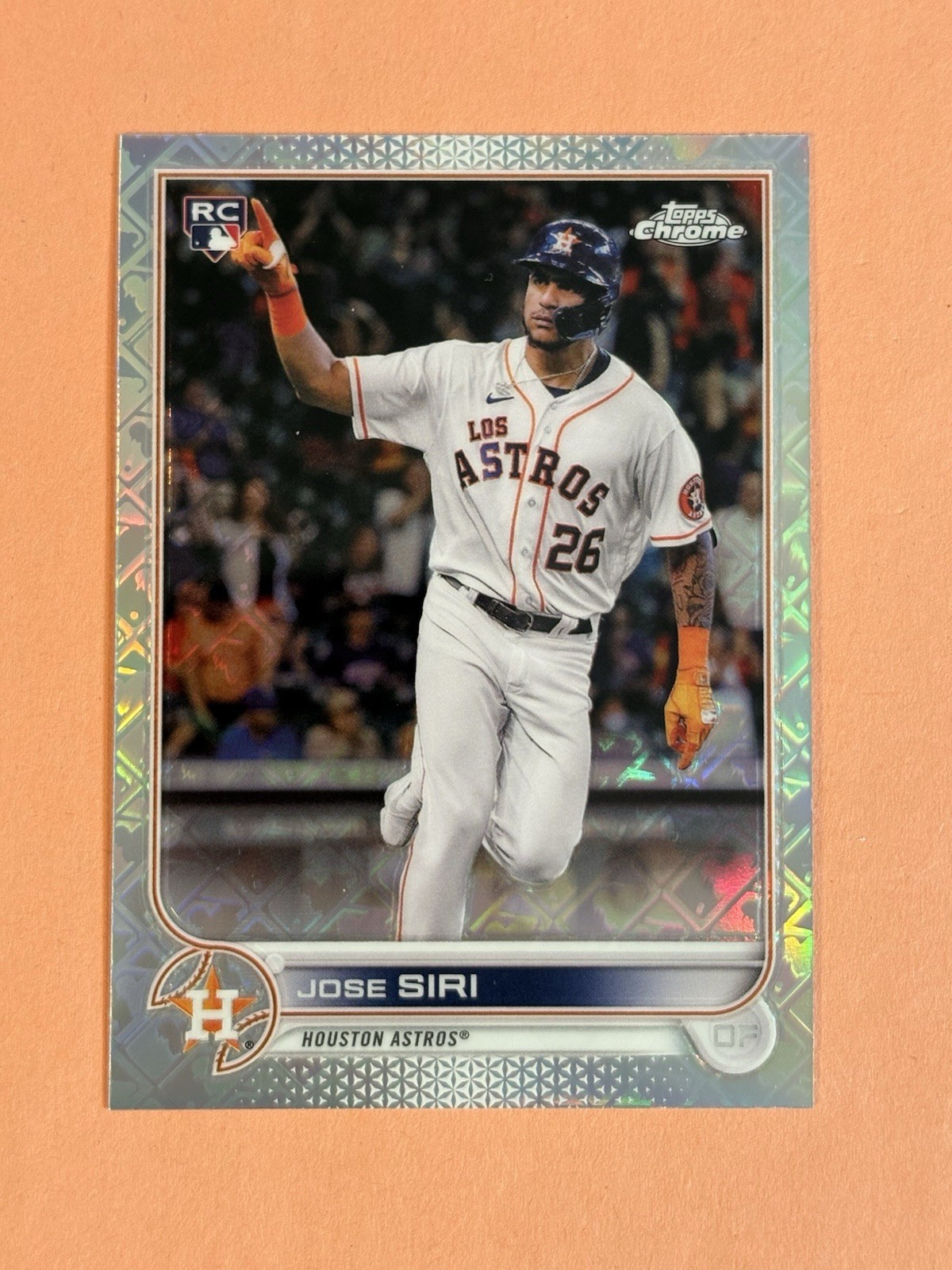 2022 Topps Chrome Logofractor Edition - Jose Siri #9 (RC)